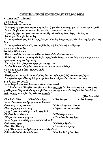 Bộ đề thi Trạng Nguyên Tiếng Việt Lớp 3 ôn luyện các cấp năm học 2025-2026 (Có đáp án)